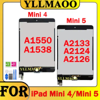 AAA For iPad Mini 5 Mini5 2019 A2124 A2126 A2133 Touch Screen LCD Display Assembly Replacement For iPad Mini 4 Mini4 A1538 A1550
