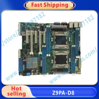 Z9PA-D8 Computer Motherboard LGA 2011 DDR3 64G For C602 X79 Desktop Mainboard SATA III PCI-E 3.0 X16
