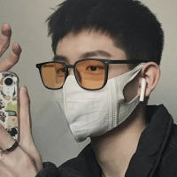 茶色近視墨鏡男款潮大臉可配度數2024年新款潮牌太陽眼鏡男高級感