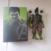 42cm Hulk Action Figure Model Marvel Thor 3 Ragnarok Hands Moveable Joint Action Figure Adult Kids Toy Gifts Desktop Ornaments