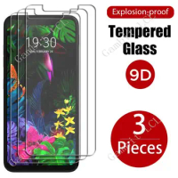 3PCS Tempered Glass For LG G8S ThinQ 6.4" LGG8SThinQ LGG8S G8SThinQ LMG810, LM-G810, LMG810EAW Screen Protector Cover Film