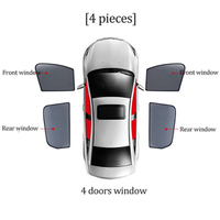 For Toyota Rush 7 Seater 2006-2017 Car Shade for Side Window Glare and UV Rays Protection Baby Windo