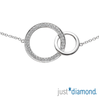 【Just Diamond】18K金鑽石手鍊-Circles
