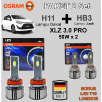 Paket 2 Set Lampu LED New Agya Ayla OSRAM XLZ Lampu Dekat + Lampu Jauh Car