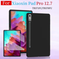 Soft Case For Lenovo Tab P12 Case 12.7 inch 2023 Silicon TPU Shell for Lenovo Xiaoxin Pad Pro 12 7 12.7 Tablet Back Cover case
