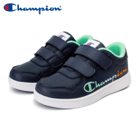【Champion】童鞋 運動鞋 學生鞋 魔鬼氈 CP RETRO 2.0-深藍(KSUS-2316-66)