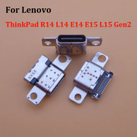 1-5PCS Type-C USB DC Power Jack Connector For Lenovo ThinkPad R14 L14 E14 E15 L15 Gen2 Charging Socket Port Plug Dock