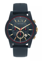 Armani Exchange Armani Exchange Male blue Silicone Watch AX1335