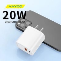 20W Type C Fast Charging Wall Charger for iPhone 15 Pro 14 13 12