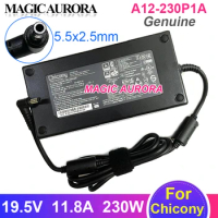 Genuine A12-230P1A CHICONY 19.5V 11.8A 230W Charger For ASUS AERO 15-Y9-4K80P AERO 15-X9-RT4K5MP GAMING Laptop Adapter ZX8-CR5S1