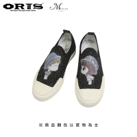 【oris 帆船鞋】MIRA接吻小童平底休閒鞋-黑-W05314T01(真皮/手工/百搭休閒鞋)