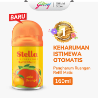 Stella Matic Refill Jeju Orange 160ml - Refill Pengharum Ruangan Otomatis