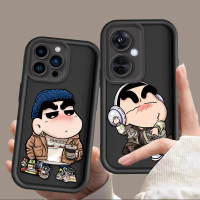 เคสการ์ตูน Shin-Chan แฟชั่น เข้ากันได้กับ Infinix HOT 11 Play, 12i, 20S, 30i, 40, 50i, 60, 60i, Note