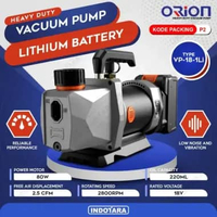 Cordless Vacuum Pump Mesin Pompa Vacuum Orion Lithium VP-18-1Li
