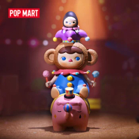 POP MART Pucky Circus Acrobatics Baby Fingurine Original Limited Elevator Collectible Kawaii Doll Action Figure Toy Mystery Box