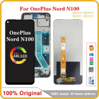 6.52" Original For OnePlus Nord N100 BE2013 BE2015 BE2011 BE2012 LCD Display Touch Screen Digitizer Assembly For 1+Nord N100 LCD