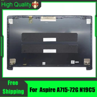 For Acer Aspire7 Aspire A715-72G N19C5 Laptop LCD Back Cover Case Replacement Rear Lid Metal Plastic Black