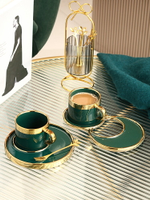 BSD高顏值陶瓷咖啡杯子歐式小奢華套裝高檔小精致ins風下午茶茶具