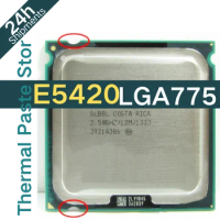 Used works on LGA 775 motherboard Xeon E5420 Processor 2.5GHz 12M 1333Mhz close to Core 2 Quad cpu