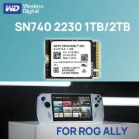 Western Digital WD SN740 2TB 1TB M.2 2230 NVMe PCIe Gen 4.0x4 SSD Solid State Drives for Steam Deck Laptop Rog Ally Computer