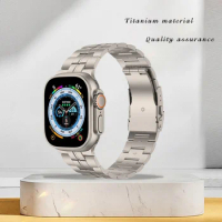 The new product is applicable to Apple's new smart watch band, applewatch steel man titanium band, titanium alloy watch band