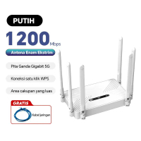 Wifi Extendable Wireless Gaming Router 400 m² Coverage 1200Mbps 8x5dBi Antena Dual Band WiFi 6 Free