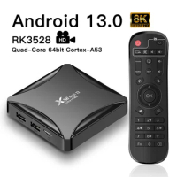 X88 MINI 13 TV Box Android 13 Rockchip RK3528 Dual 8K Dual Band Wifi Smart Tv Box 4G 32GB 64GB Smart IPTV TV Box Media Player