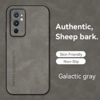 Light Luxury Sheepskin Bark Phone Case For One Plus 9RT 9 Pro 8 Pro 8T 7T Pro 6T 5T Shockproof Antiskid Back Cover Funda