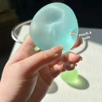 Creative Handmade Ball Squeezeable Toy For Stress Relief, Coconut Maltose Slow Rebound E4X2
