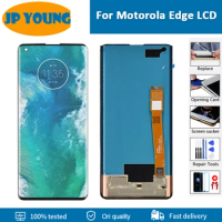 AMOLED For Motorola Moto Edge+ LCD XT2061-3 Touch Screen Digitizer For Moto Edge Display XT2063-3 touch panel for moto edge plus