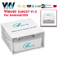 Viecar ELM 327 OBD2 Scanner ELM327 V1.5 PIC18F25K80 OBD 2 OBD2 Bluetooth 4.0 Car Diagnostic Auto Tool for IOS/Android