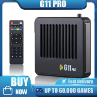 Video Game Console G11 Pro 4K HD 2.4G 256GB Wireless Controller Emuelec4.3 S905X2 Dual System Family Gamebox Built-in 60000 Game