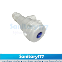 Stop Kran PVC JP bulat plastik sibgle- setop kran angle valve  shower keran air kloset closet shower