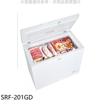 APP下單4%點數★聲寶【SRF-201GD】200公升臥式變頻冷凍櫃(含標準安裝)