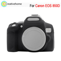 PULUZ Soft Silicone Case for Canon EOS 850D Digital SLR Camera Protective Cover Case