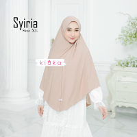 Kiaka - Hijab Bergo Nonpet XL Jumbo Syar'i Antem Kerudung Instan Bergo Malay Jersy Muslim Syari