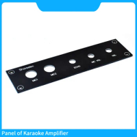 PT2399 Panel of MIC Phone Amplifier For PT2399 Karaoke Sheel Box Chassis External extension Panel