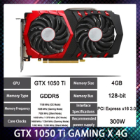GTX1050 Ti GAMING X 4G Graphics Card For Msi GTX 1050 Ti 4GB Video Card High Quality Works Perfectly Fast Ship