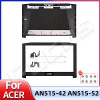 New Laptop Case For Acer Nitro 5 AN515-42 AN515-52 N17C1 LCD Back Cover Front Bezel Hinges