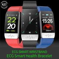 T1 Smart Watch Body Temperature ECG Fitness Watch Heart Rate Monitor Music Control Sport Band Smartwatch for iOS Android