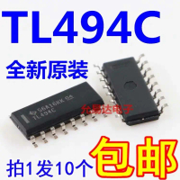 Bộ cấp nguồn chuyển mạch, chip tích hợp, 10 chiếc, thương hiệu mới, TL494, TL494C, TL494CDR, SOP16