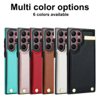 Leather Wallet Phone Case For Samsung A15 A54 A14 A70 A50 A12 A51 A71 A73 A53 A52 A13 Organ Card Slots Holder Cover 100PCS/Lot