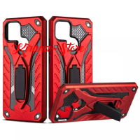 CASE HP UNTUK OPPO A15 - OPPO A15s CASING STANDING BACK KLIP HARDCASE ROBOT NEW COVER black blue Gol