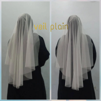 VEIL PLAIN VEIL NIKAH VEIL PENGANTIN LAZER CUT