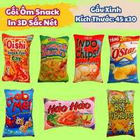 Gói Snack Oshi In 3D Sắc Nét Kích Thước 45x30