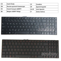 Keyboard For Asus A550C A550CA A550CC A550D A550DP A550J A550JD A550JK A550JX German French Czech Belgian Italian Slovenian CRO