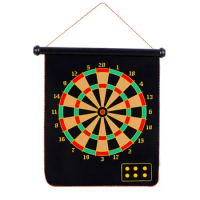 12 inch double sided magnetic dart score board for kids