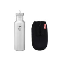 【Keith】純鈦運動水壺附隔熱水壺套_700ml(Ti3032)