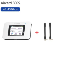 Netgear Aircard 800S (AC800S) LTE Cat.9 Mobile Hotspot +2pcs antennas