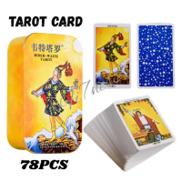 Iron Box Tarot Deck Cards Game Tarot Original Universal Waite Oracle Deck For Fortune Telling Card G